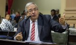 El presidente de la cámara baja recibió a periodistas autoconvocados