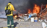 Incendio en Ampliación 20 de Junio, causó pérdidas totales en más de 10 viviendas 