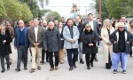 Sáenz acompañó al pueblo de Joaquín V. González en su fiesta patronal