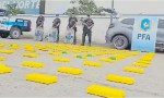 Orán: Incau­ta­ron 210 kilos de cocaína con el sello de Del­fín Cas­tedo