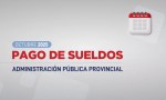 El 1 de noviembre comienza el pago a la Administración Pública