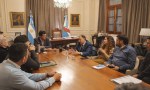 Quintela recibió a Juan Manuel Urtubey y Nicolás Trotta 