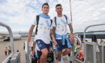La Selección argentina partió rumbo a Brasil para jugar la última fecha de Eliminatorias del año