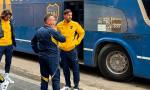 Locura por Boca en Santiago: con Paredes, Cavani y Zeballos el Xeneize llegó para jugar por Copa Argentina.