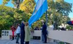 Conmemoración patria en Plaza Libertad: Zamora encabezó el acto por el Día de la Bandera.