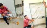 Violento incidente en el hospital de Pampa de los Guanacos: un paciente agredió a un médico.