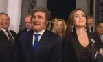 Saludo distante entre Javier Milei y Victoria Villarruel en la apertura del Congreso.