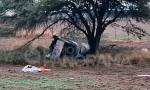 Terrible tragedia en la Ruta 92: padre e hija murieron tras el vuelco e incendio de su camioneta.