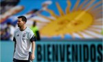 Messi llegó a la Argentina para sumarse a la Selección de cara a los amistosos antes del Mundial.