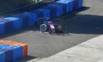 Colapinto se accidentó durante una prueba en Hungría pero se encuentra en buen estado de salud.
