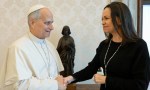 El papa León XIV recibió a la líder de la oposición venezolana María Corina Machado.