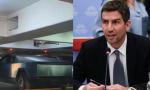 Polémica en Diputados: un legislador libertario llegó al Congreso en una Tesla Cybertruck de más de US$100 mil.