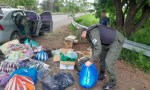 Desde Río Muerto hasta Napenay-Huyó de un control pero fue atrapado 100 kilómetros más adelante.