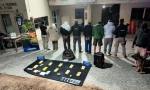 Departamento Copo: procedimiento por narcotráfico en el puesto fronterizo Urutaú.