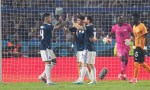 Amistoso Internacional- Argentina se despidió del país con un triunfo a puro gol ante Zambia.