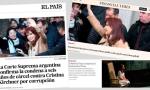 Condena histórica a Cristina Kirchner: así reflejaron los medios internacionales el fallo judicial.