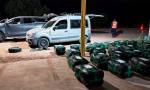 Nuevo golpe al narcotráfico: la Policía secuestró más de 500 kilos de hojas de coca en Campo Gallo.