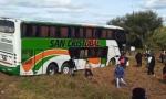 Un colectivo evitó un posible accidente tras sufrir una falla en la dirección sobre la Ruta 34.