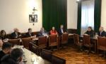 El senador Zamora se reunió con representante de la Marina Mercante.