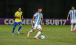 La Selección Argentina Sub-17 fue goleada por Brasil: disturbios en el final.
