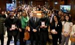 Estudiantes de colegios de Los Quiroga y de Fernández, visitaron la Casa de Gobierno.