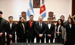 El jefe de Gabinete dialogó con la asociación de "Voces de Ciudadanía" 