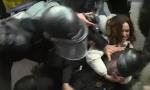 Cortes, golpes, corridas y detenidos en la marcha de los jubilados en el Congreso.