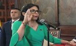 Delcy Rodríguez juró como nueva presidenta de Venezuela.