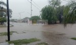 Intensas lluvias en Los Frentones: ya se registran 100 milímetros.