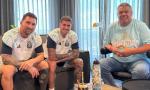 La cábala de siempre: Messi, De Paul y Tapia encendieron la previa del debut mundialista.