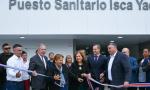 El jefe de Gabinete Elías Suárez inauguró el puesto sanitario de Isca Yacu.