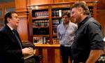 El gobernador Zamora recibió al diputado nacional Leandro Santoro.