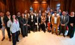 Zamora y Suárez se reunieron con jóvenes referentes de Mesa Nacional de la CAME.