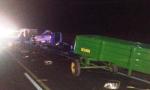Impresionante choque frontal de dos camionetas en la Ruta 34.