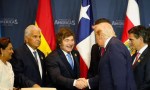 Milei participó de la cumbre "Escudo de las Américas" y ratificó su alianza con Trump.