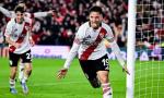 River goleó a Godoy Cruz en un partido lleno de emociones y sigue puntero.