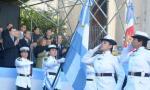 Zamora también presidió el acto central y desfile por el Día de la Bandera en avenida Roca.