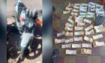 Importante operativo en pleno centro: secuestran drogas, millones en efectivo y aprehenden a un motociclista.
