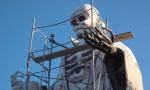 Las causas judiciales del creador de la polémica escultura de San La Muerte.