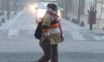 La ola polar sorprendió con un fenómeno climático en Santiago.