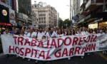 Los trabajadores de la salud se movilizan hoy en todo el país.