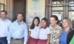 Rosario de la Frontera: VISITA DE LA MINISTRA DE EDUCACION CRISTINA FIORE