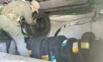 Neumáticos, la perla del contrabando en la frontera