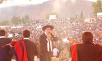 Serenata a Cafayate: el Chaqueño Palavecino cantó hasta las 9 de la mañana