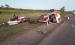 Accidente fatal cerca de lajitas: "La camioneta se partió al medio"