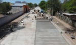 En Las Lajitas avanza la pavimentación con hormigón en calle Alberdi