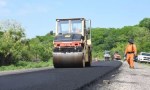 Ya se repavimentaron 25 kilómetros de la ruta provincial 5