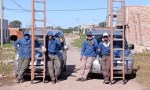 CEM inició los trabajos de tendido de fibra óptica en Joaquín V. González
