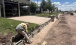 Finaliza obra de cordón cuneta y badenes en varias calles de J. V. González