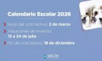 Calendario Escolar 2026: Las clases iniciarán el 2 de marzo